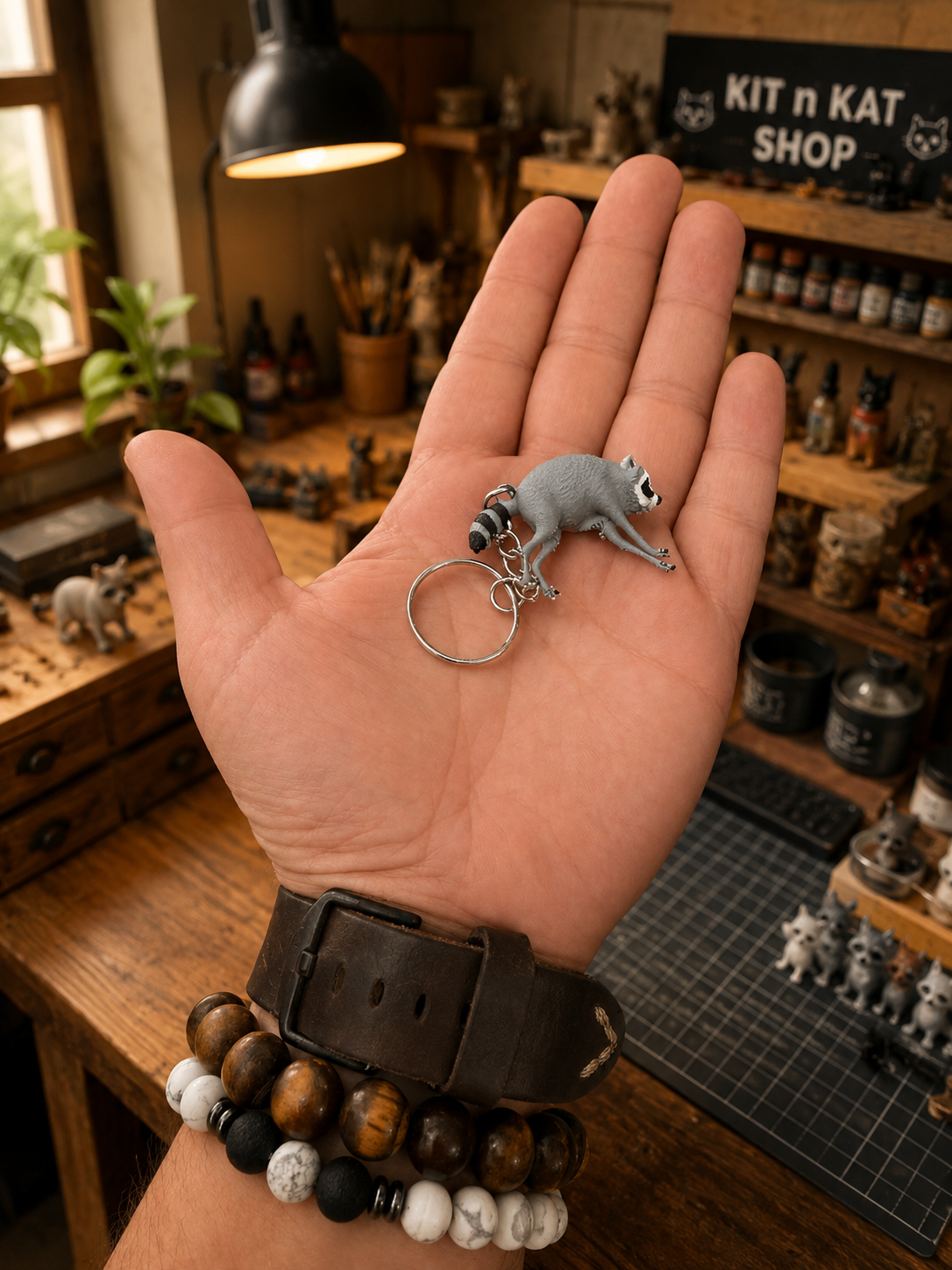 Kit n Kat Pal™ | Jimothy Raccoon Collectible – Viral Raccoon Keychain