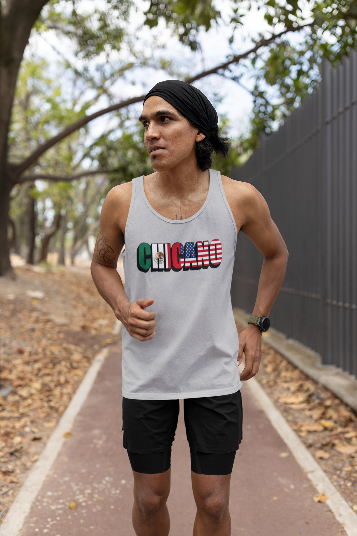 CHICANO Mexico + USA Tanktop | Light Cotton | 4th Of July Funny Viral Latino Tees | Unisex - 3 COLORS