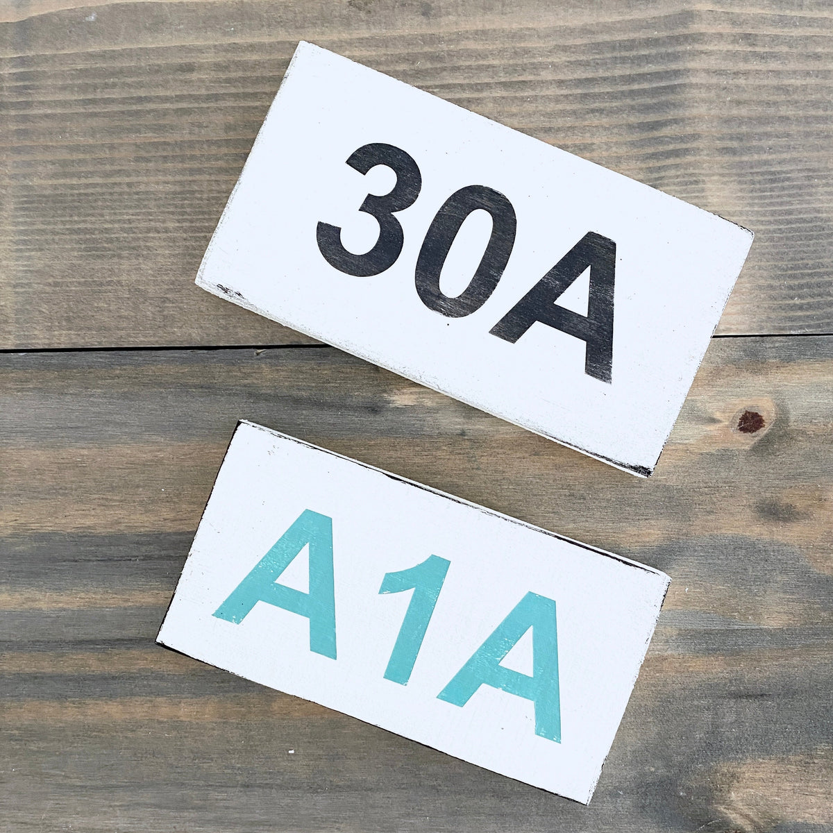 Mini Highway Road Sign or City Abbreviation