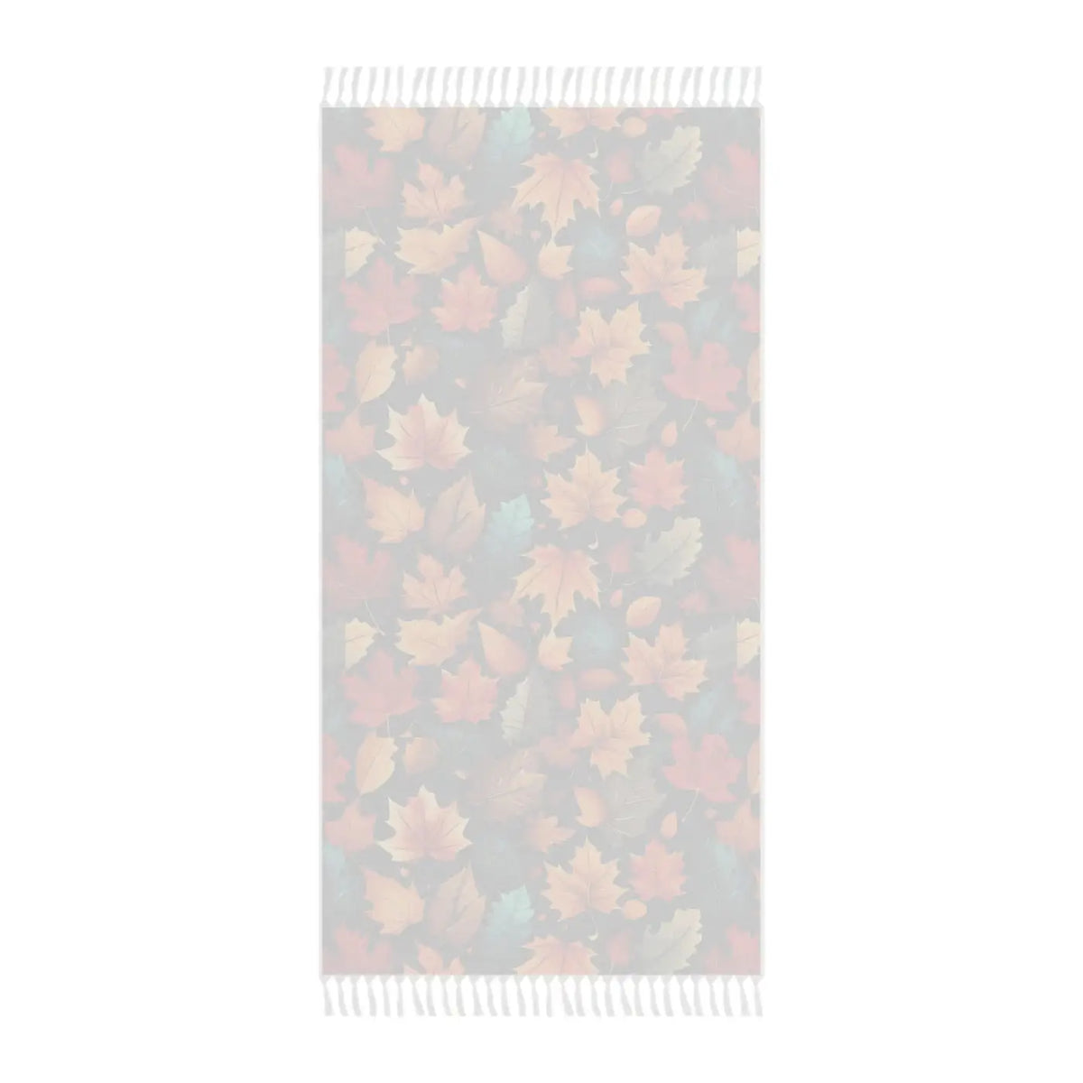 DipaliZ Boho Beach Cloth Colorful Fall Foliage Polyester