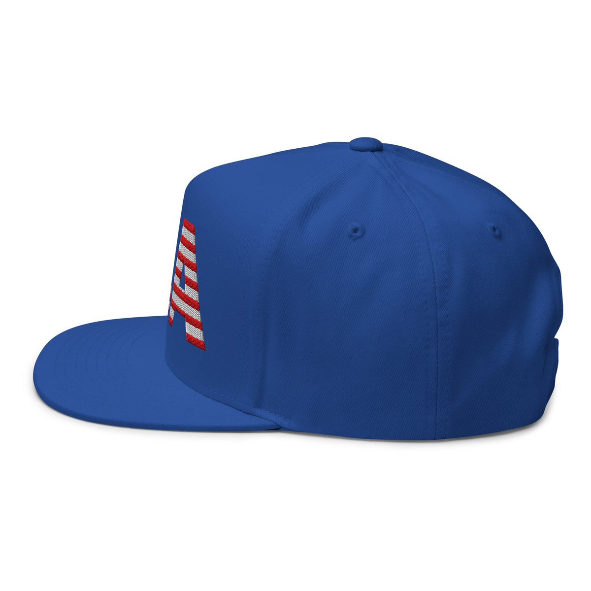 USA - Flat Bill Cap - 1 sided embroidery