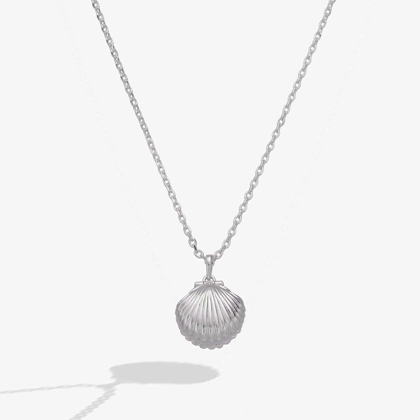 Salt + Sea 'Seashells Are Love Letters In The Sand' Seashell Locket Pendant